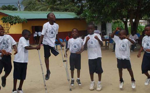 Crutches Jump