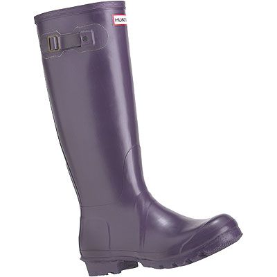 Hunter Original Aubergine Wellington Boots Tilt_400