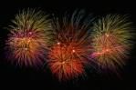 watching fireworks with kids