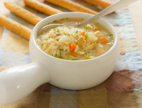 Chicken Soup with Rice for Babies