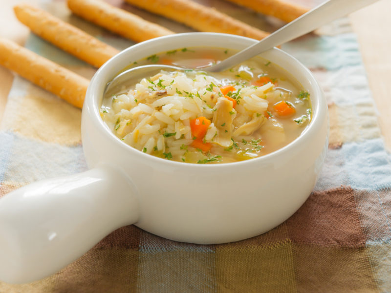 Chicken Soup with Rice for Babies