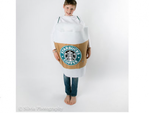 diy starbucks cup costume