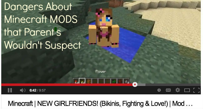 playing minecraft with girlfriend