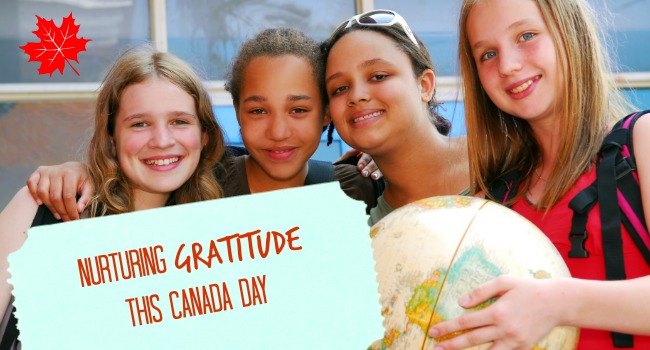 Nurturing Gratitude this Canada Day