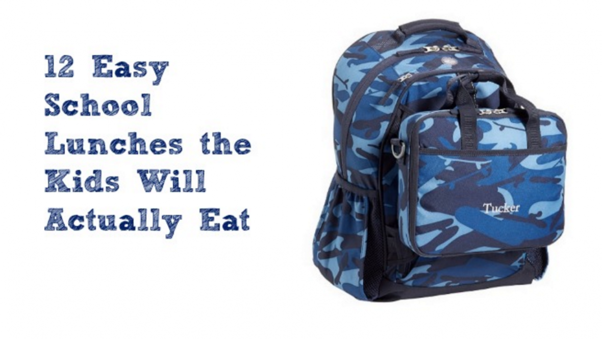 Easy School Lunches