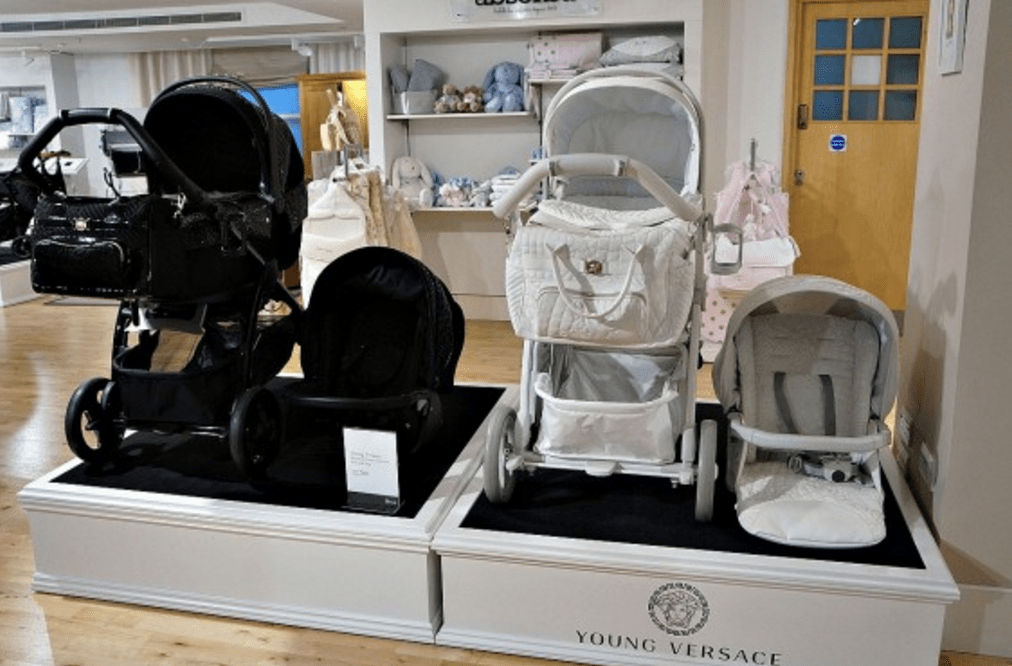 Versace Stroller 2024 elgincountymidwives