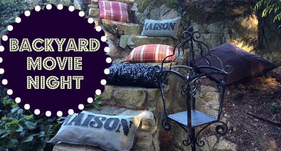 Backyard Movie Night UrbanMommies