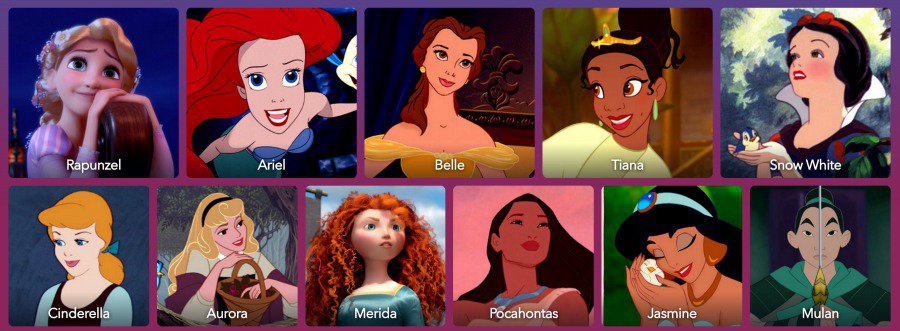 Names of the Disney Princesses, Disney Princess  Dream Big, princess
