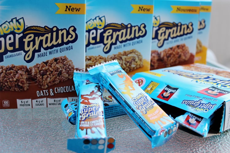 The first day of school is filled with so much lunchbox promise -- until you realize you've got to pack lunches and snacks for another ten months! Quaker Chewy Super Grains granola bars help win the lunchbox wars.
