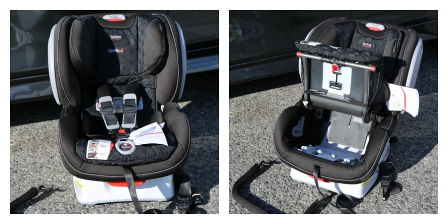 britax advocate installation