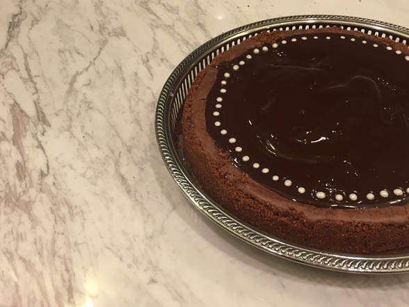 Chocolate Amaretto Cheesecake