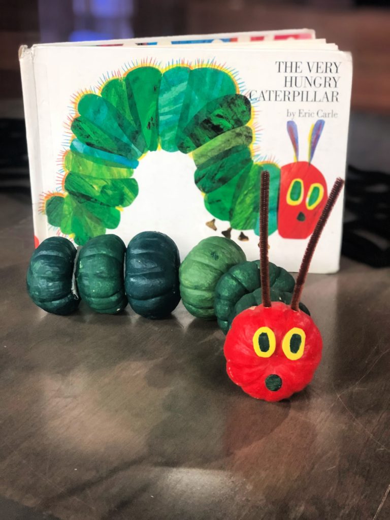 The Very Hungry Caterpillar Pumpkin
