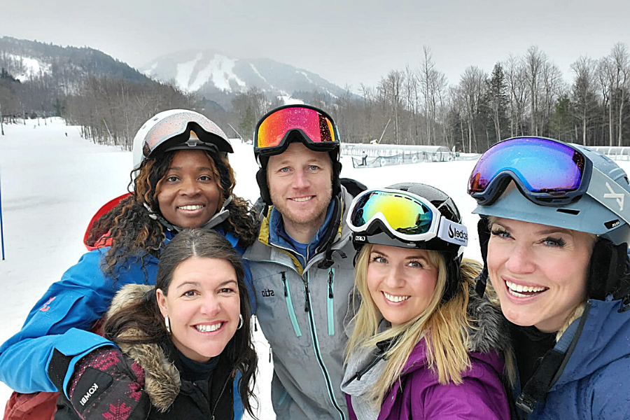Skiing Whiteface Press Trip