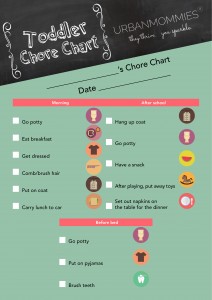 Get them doing chores with this chore chart, and you won't regret it. Pretty soon they may be polishing your silver.