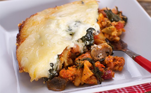 Crock-pot-Vegetarian-Lasagna