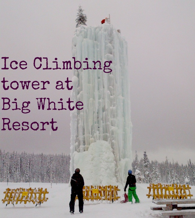 Ice Climbing Tower Big White