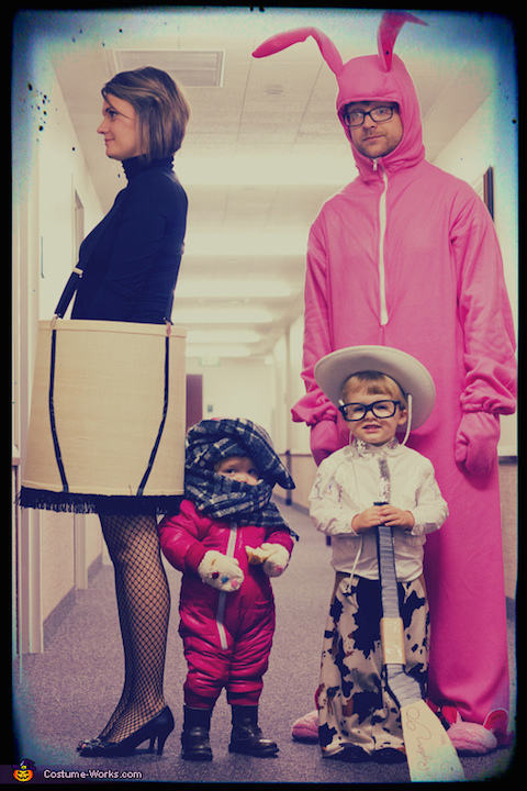 A Christmas Story Family Halloween Costume