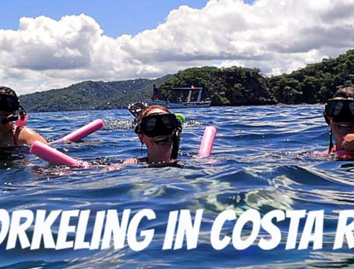 Snorkelling in Costa Rica