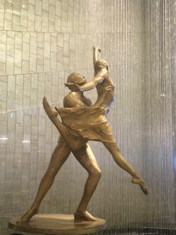 Crystal Cruises Ballet Statue