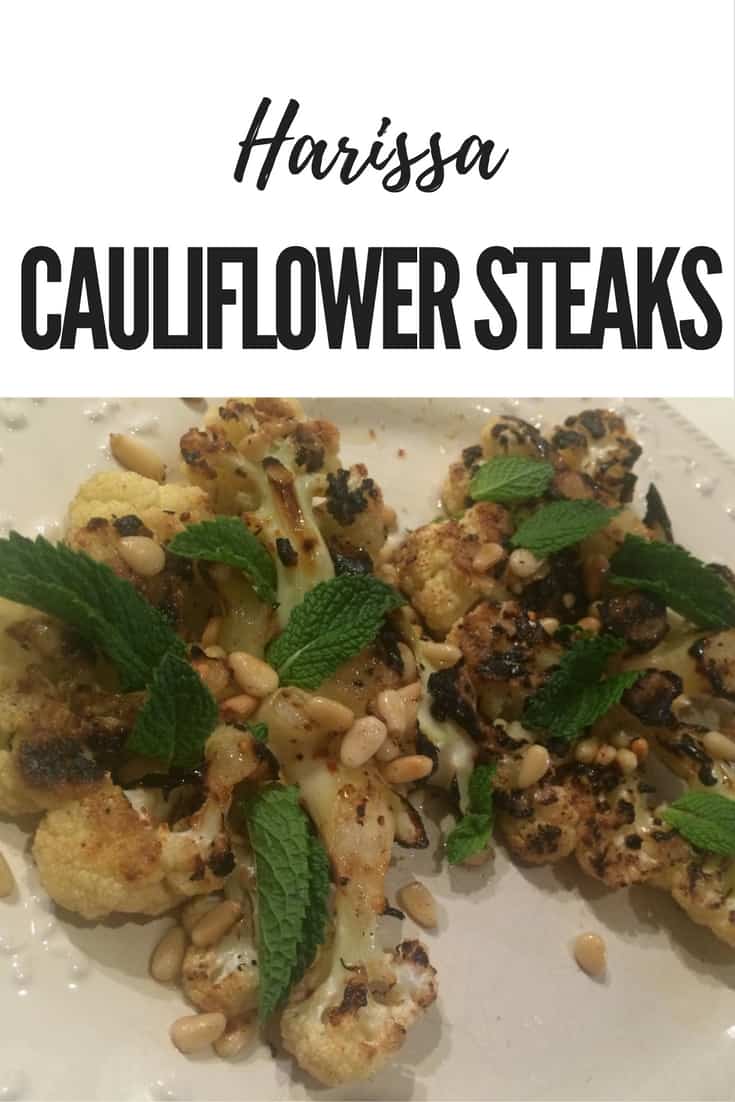 harissa cauliflower steaks