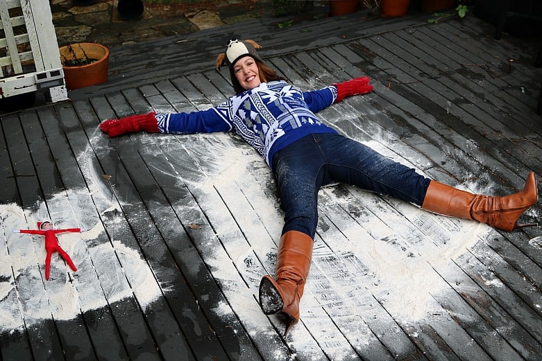 Snow Angels With Elf