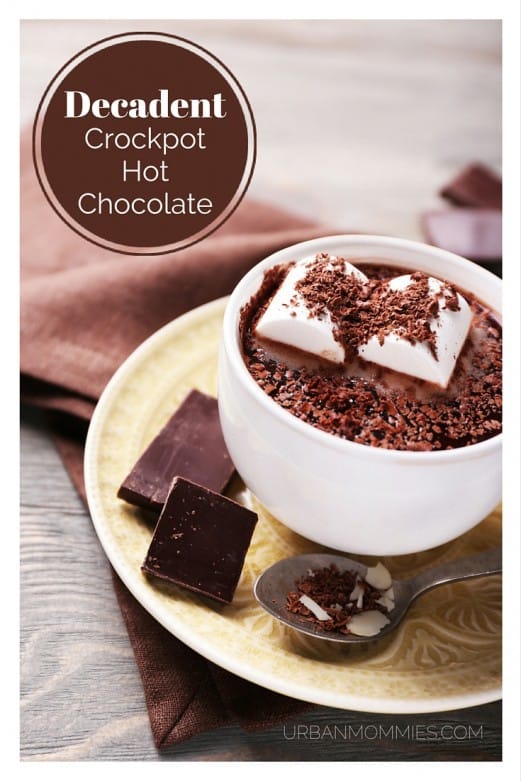 A cherished family recipe from my Grandma for the best, richest, creamiest hot chocolate you'll ever try. Make it in the crockpot and have a hot, delicious treat after an afternoon of winter fun!