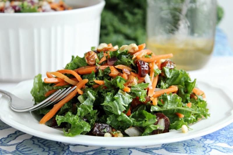Kale and Hazelnut Winter Salad