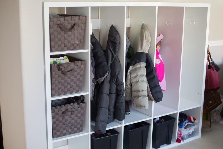 Ikea Hacks: Easy and Beautiful DIY Lockers for Kids