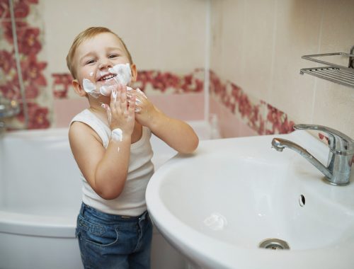 Just like dad, captured and printed on HP Envy