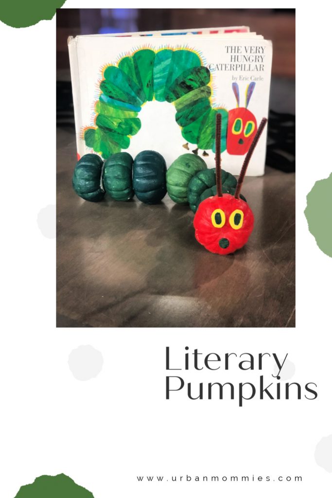 Literary Caterpillar Pumpkin