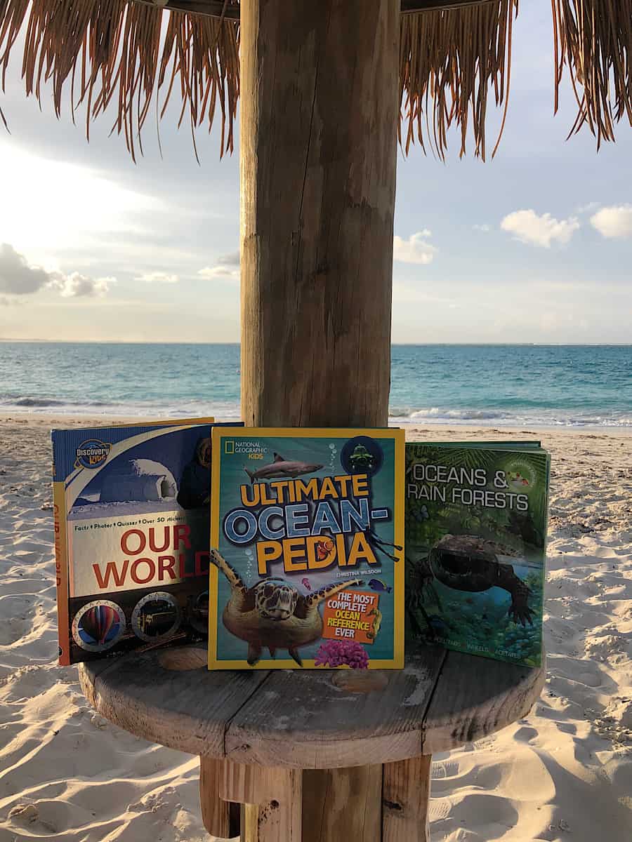 Sandals Foundation Marine book donations