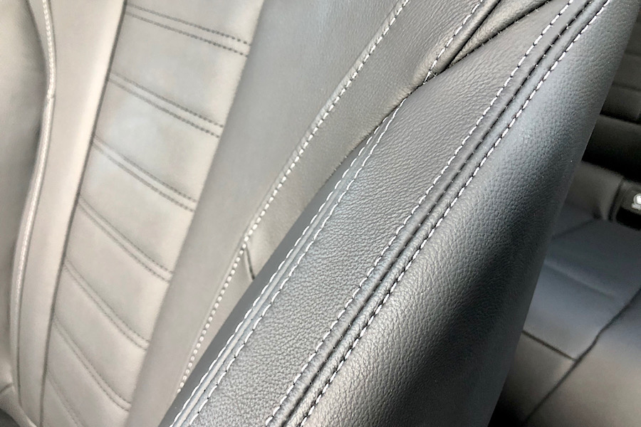BMWX3e Seat stitching