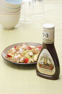 Turkey Bulgur Waldorf Salad with Newman's OwnR Lighten Up!T LIGHT Balsamic